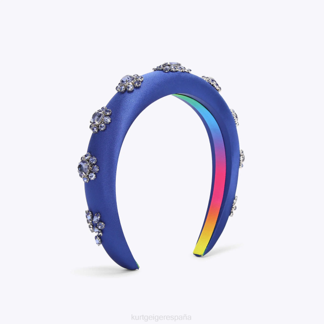 Kurt Geiger mujer diadema de cristal de londres 2LPR576 | accesorios azul